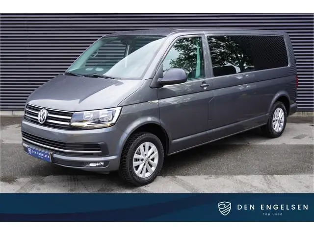 Volkswagen Transporter 140pk Automaat Dubbele cabine L2H1 Lederen interieur Navigatie Trekhaak Parke...