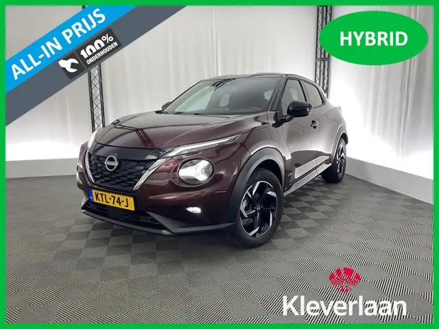 Nissan Juke 1.6 Hybrid N-Connecta | Apple carplay | Camera | Navi | Cruise | LED | Key less | Rijstr...