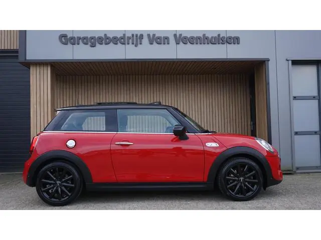 MINI Cooper S 2.0 192pk 3Drs Chili Pano.Dak H&K Leder 17inch LM LED Keyless 48960km!