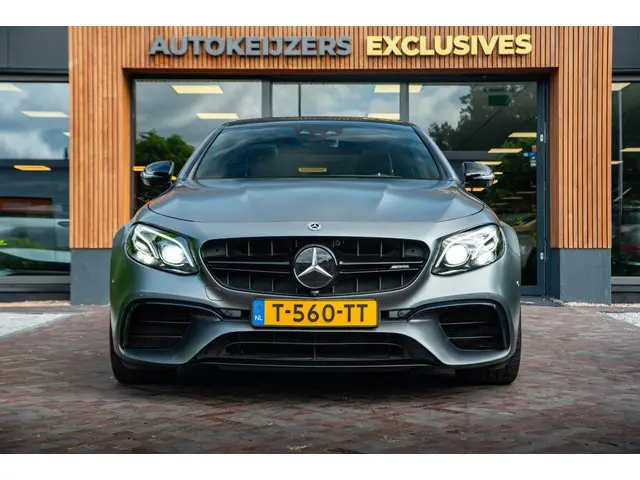 Mercedes-Benz E-klasse AMG 63 S 4MATIC+ Burmester Pano Widescreen Ambient 360 Camera Stoelvent. Memo...
