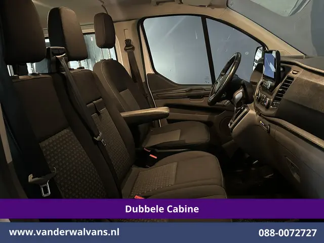 Ford Transit Custom 2.0 TDCI 130pk Automaat L2H1 Dubbele Cabine Inrichting Euro6 Airco | 6-Zits | Ca...