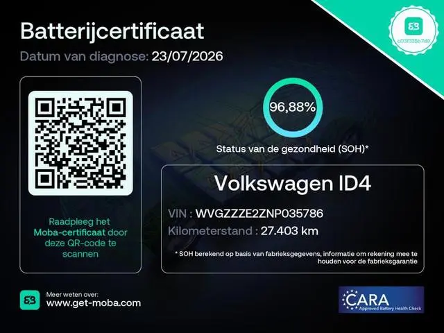 Volkswagen ID.4 Pro 77 kWh 204 pk | Navigatie | Warmtepomp | Parkeersensoren (Park assist) | Achteru...