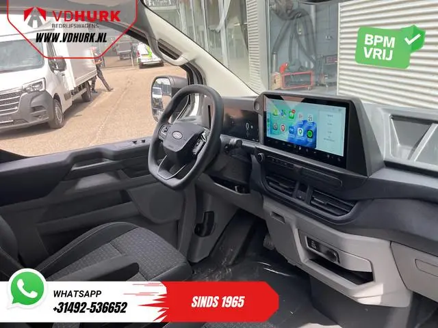 Ford E-Transit Custom L2 330 km WLTP LED/ Standkachel/ Stoelverw./ Snellader/ 2.3t Trekverm./ Carpla...
