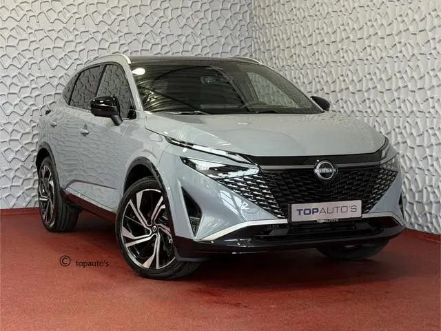 Nissan Qashqai 1.3 MHEV 160PK TEKNA PLUS BOSE  20''LMV  LEER ALCANTARA PANO MASSAGE BOSE STOEL/STUUR...