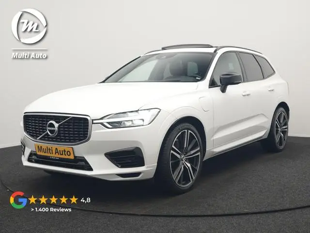 Volvo XC60 Recharge T8 AWD R-Design PHEV 391pk Dealer O.H. | Panodak | Luchtvering | Head Up | Camer...