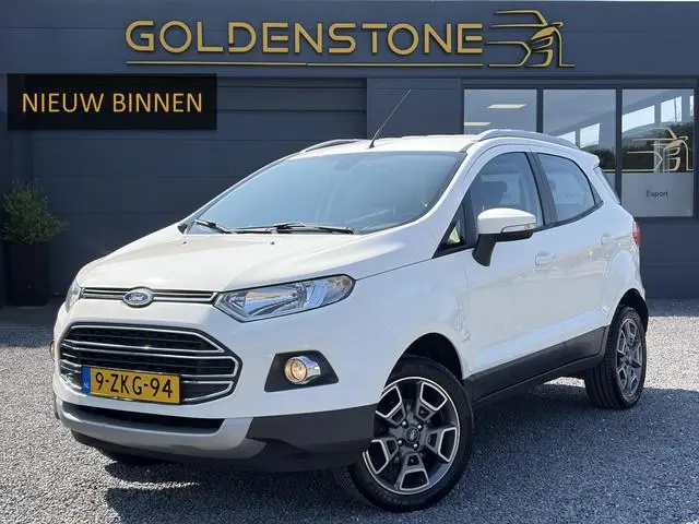 Ford EcoSport 1.0 EcoBoost Titanium Clima,Cruise,Pdc,Lm velgen,125pk,Bluetooth,N.A.P,Apk tot 09-2027