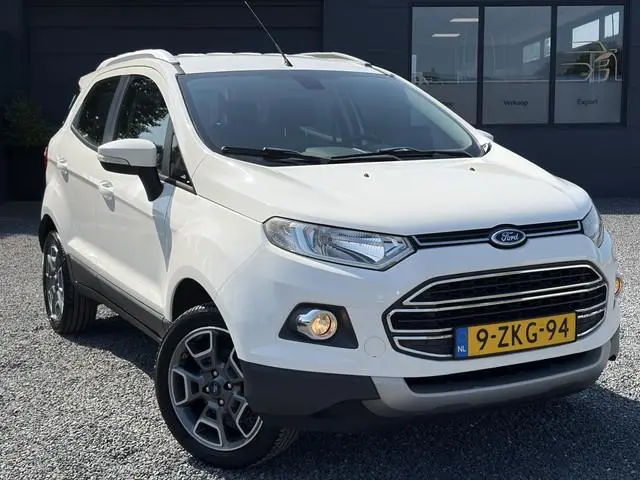 Ford EcoSport 1.0 EcoBoost Titanium Clima,Cruise,Pdc,Lm velgen,125pk,Bluetooth,N.A.P,Apk tot 09-2027