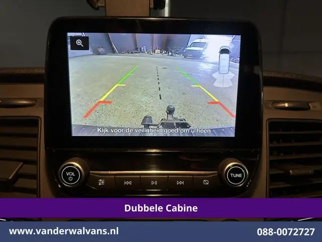 Ford Transit Custom 2.0 TDCI L2H1 Dubbele Cabine Inrichting Euro6 Airco | 6-Zits | Camera | LED | Ap...