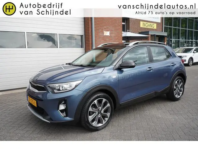 Kia Stonic 1.0 T-GDi DYNAMICLINE ORIGINEEL NEDERLANDS TWO TONE TREKHAAK CAMERA NAVIGATIE ANDROID/APP...