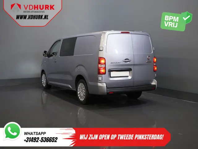 Peugeot Expert (Fiat Scudo) 2.0 MJ 145 pk DC Dubbel Cabine 6 Pers./ Camera/ Cruise/ PDC/ DAB/ Airco