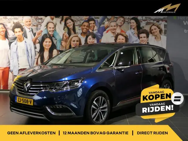 Renault Espace 1.8 TCe Intens 7p. - 2.000kg trekgewicht, Glazendak - Dodehoek - Sensor v+a - Grootli...