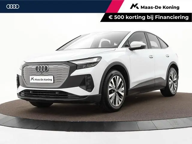 Audi Q4 Sportback e-tron 35 Edition 55 kWh 170pk · SOH 92,4% · Navigatie · Apple/Android Car Play ·...