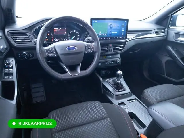Ford Focus Wagon 1.0 EcoBoost Hybrid ST Line 126 PK | Stoel-, Stuur-, en voorruitverwarming | Privac...