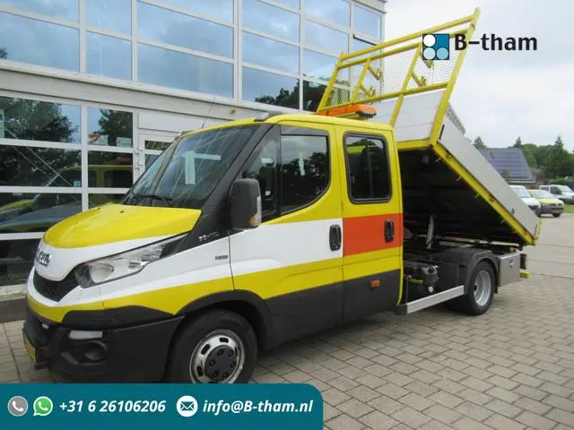 Iveco Daily 35C11D 2.3 375 DOKA Dubbelcabine 3-Z./S./W. Kipper Tipper