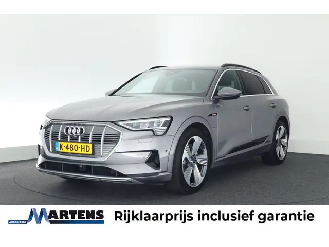 Audi e-tron 55 quattro 95 kWh 408pk SOH 95% Trekhaak 360Camera ACC Keyless Stoelverwarming Memory Na...