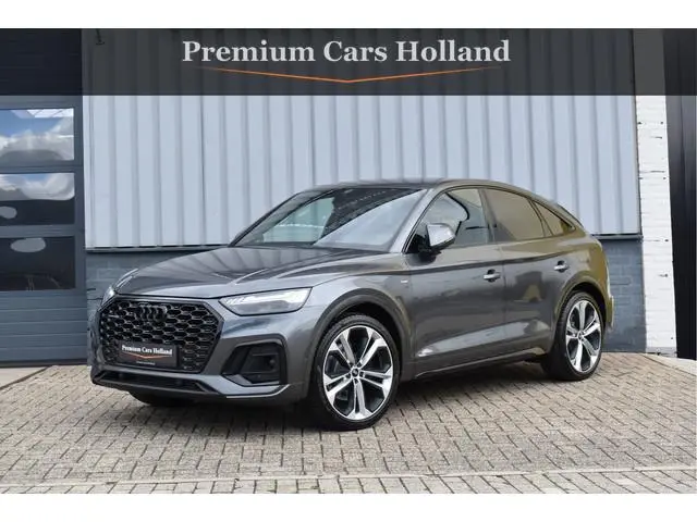 Audi Q5 Sportback 50 TFSI e S-Line RS-Leder Luchtvering Trekhaak HUD Oled Matrix ACC Keyless 21 Inch