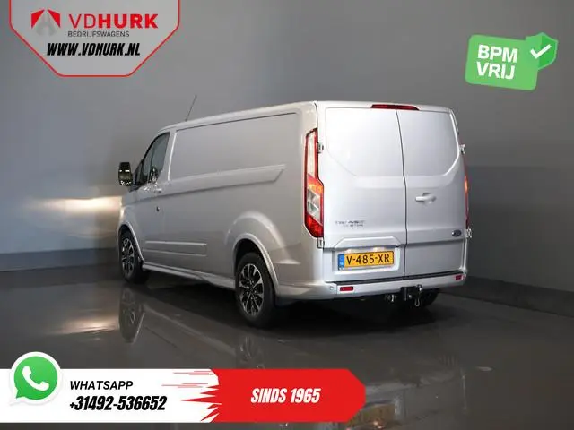 Ford Transit Custom Sport 2.0 TDCI Aut. 170 pk L2 DB-Riem VV/ Carplay/ Alarm III/ Stoelverw./ Navi/...