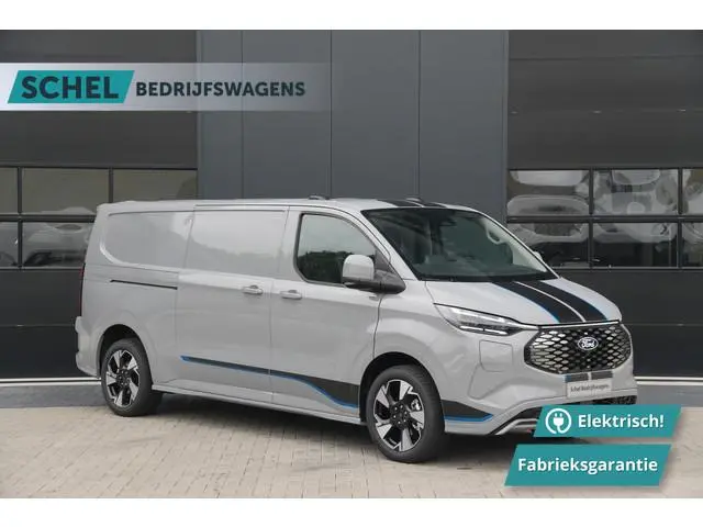 Ford E-Transit Custom 340 L2H1 Sport 71 kWh 218pk  - ACC - DDS LED - Pro Power - Verwarmd stuurwiel...