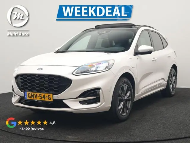 Ford Kuga 2.5 ST-Line PHEV 225pk Dealer O.H. | Panodak | Adaptive Cruise | 360 Camera | Bang & Olufs...
