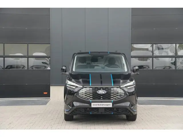Ford E-Transit Custom 340 L2H1 Sport 71 kWh 218pk - 2x Schuif - ACC - B&O - Navi - Stoel/Stuurverwar...