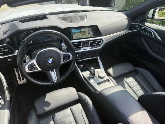 BMW 4-serie Cabrio M440i xDrive High Executive |LASER|360 CAMERA||H/K|STUUR+STOEL+NEK VERW.|PARELMOE...