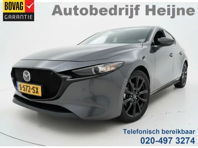 Mazda 3 2.0 e-SkyActiv-G M Hybrid 150PK AUT. SPORTIVE HEAD-UP/ACC/NAVI/STOELVERW. 