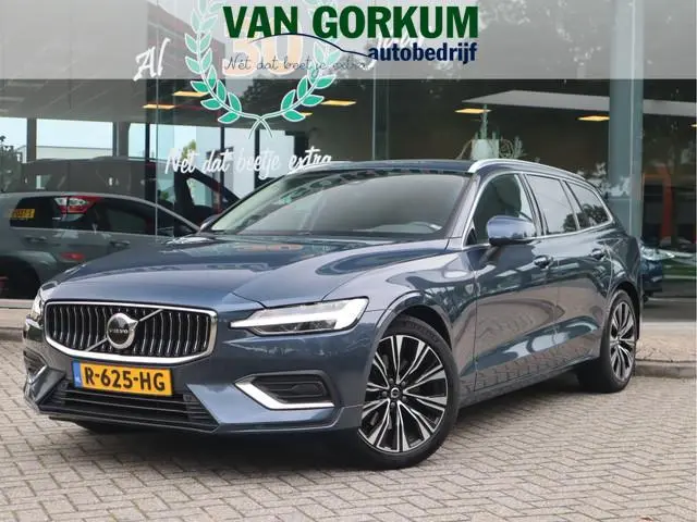Volvo V60 2.0 B3 Plus Bright Navi / Carplay / Stoel-Stuurverw / Elek Trekhaak / Camera / Stoelmemory...
