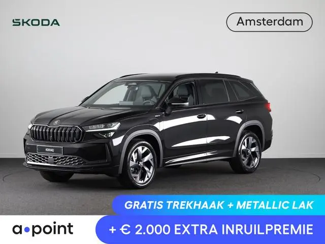 Skoda Kodiaq Sportline Business PHEV 1.5 TSI 204 pk 6 versn. DSG | Elek. stoel | Adaptive Cruise | B...