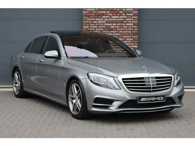 Mercedes-Benz S-klasse 400 HYBRID Lang AMG Line | Luchtvering | Distronic+ | Massage | Panoramadak |...