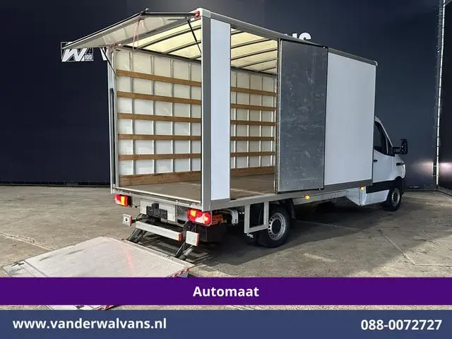 Mercedes-Benz Sprinter 317 CDI 170pk 9G-Tronic Automaat Bakwagen 21m3 KUUB Hoog Laadklep Zijdeur Eur...