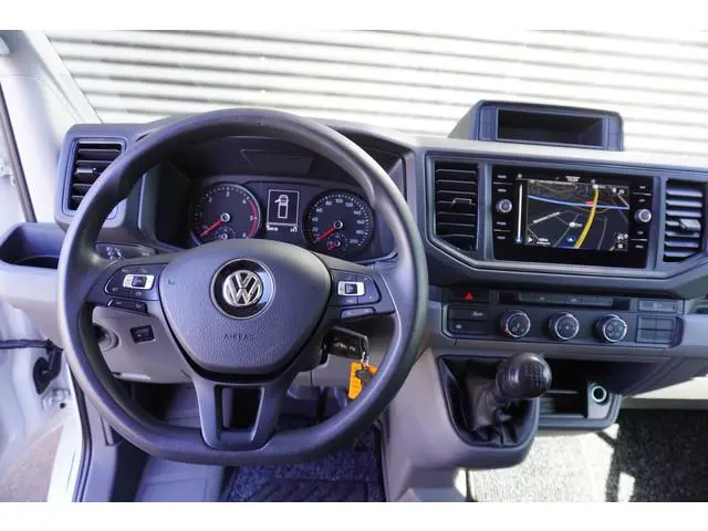 Volkswagen Crafter 164pk Dubbellucht Bakwagen Navigatie Apple Carplay Camera Airco Cruise control Ko...