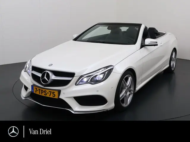 Mercedes-Benz E-klasse Cabrio 200 AMG line | Airscarf 360 Camera