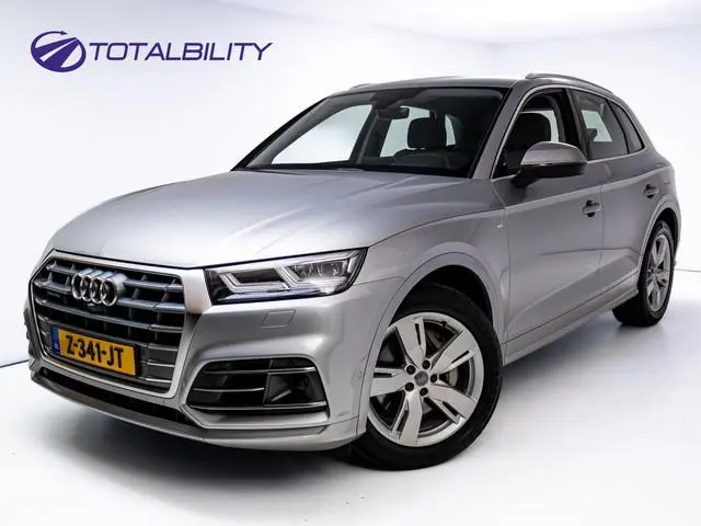 Audi Q5 50 TFSI e quattro S-Line | Luchtvering | Elec. trekhaak | Adaptieve cruise | Memory stoel |...