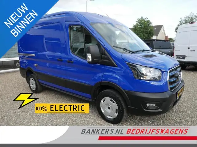 Ford E-Transit 68KWh accu 184PK L2H2 Airco Camera Nieuw