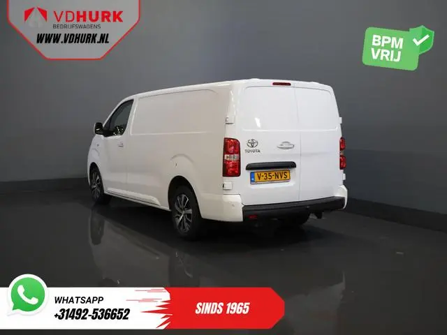 Toyota PROACE Worker 2.0 Aut. L3 Adapt.Cruise/ Headup/ Standkachel/ Stoelverw/ Keyless/ Carplay/ Nav...