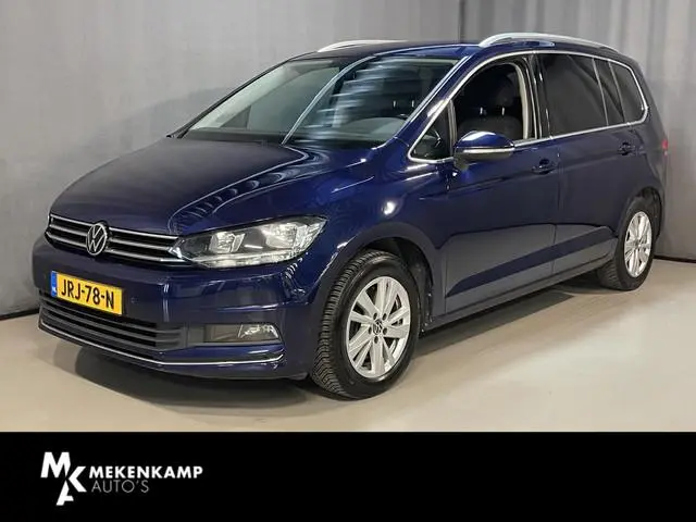 Volkswagen Touran 1.5 TSI Highline 7p 16"/Stoel + stuurverwarming + massage/Keyless/Elektrische klep...