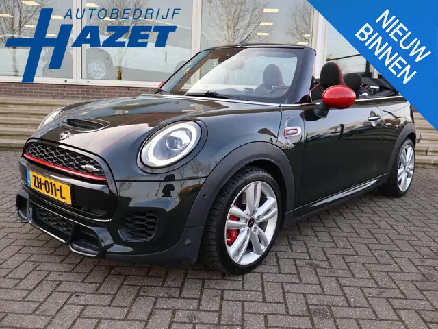 Mini Mini Cabrio 2.0 JCW JOHN COOPER WORKS 231 PK REBEL GREEN | JCW STOELEN | ADAPTIVE CRUISE | ORIG...