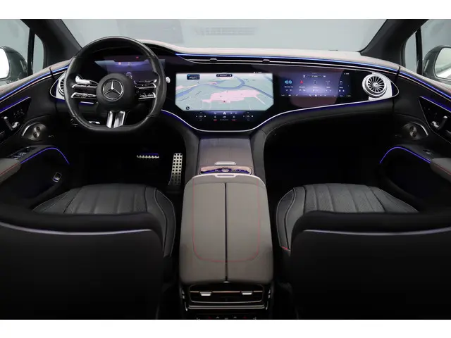 Mercedes-Benz EQS 500 4MATIC AMG Line 108 kWh | Luchtvering | Achterasbesturing | Distronic+ | Memor...