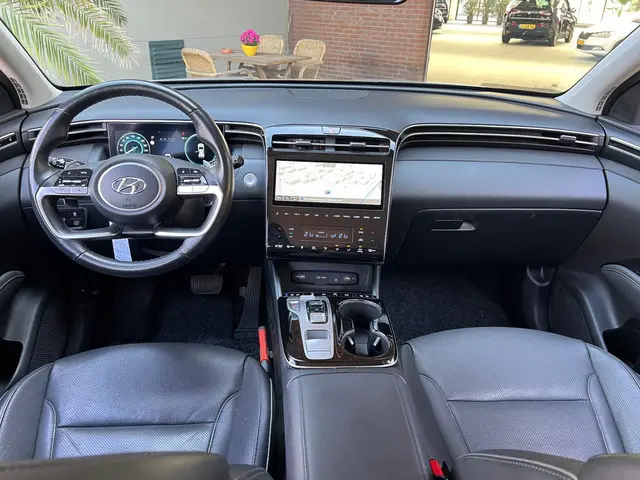 Hyundai Tucson 1.6 T-GDI Hybrid/Premium/Automaat/Adaptive/Trekhaak/360Cam/Leder/Krell-audio/Led
