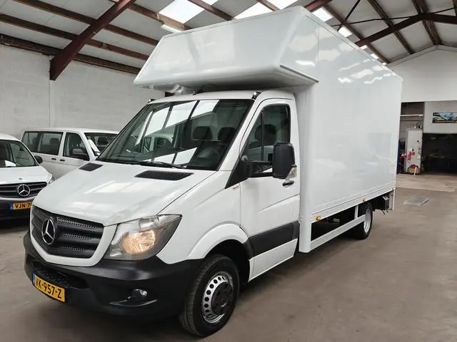 Mercedes-Benz Sprinter 513 2.2 SPIEGELBAKWAGEN / LAADKLEP , TrekHaak , EURO 6