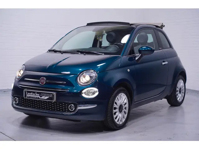 Fiat 500 C 0.9 TwinAir Turbo Lounge Rijklaar! Sport Lite Navi Cruise Mistlampen Apple PDC Carplay NA...