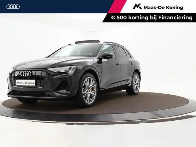 Audi e-tron 55 quattro 408pk S edition · SOH 94,8% · Panoramadak · Luchtvering · 360 Camera · Apple/...