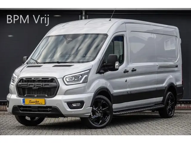 Ford Transit L3H2 | 2.0Tdci 165Pk A8 Aut. | 350 | Raptor Edition | 2x Schuifdeur | Nieuw Model | Moo...