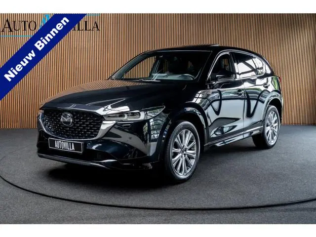 Mazda CX-5 2.5 SkyActiv-G 194 HUD Leder Bose 360 ° Memory seats Navi Matrix LED PDC Stuur- & stoelve...