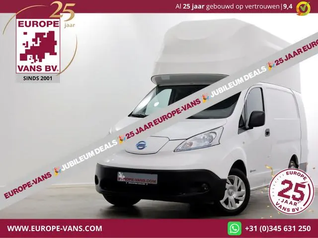 Nissan e-NV200 L2H2 Optima 40 kWh 100% Elektrisch Snellader WLTP 200km SOH 89% 08-2021