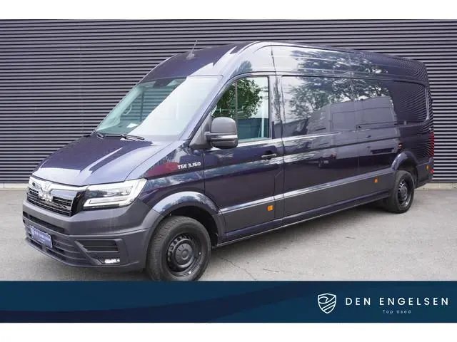 MAN TGE 160pk RWD Automaat L4H3/L3H2 LED 3500kg Trekgewicht Trekhaak Navigatie Parkeersensoren Apple...