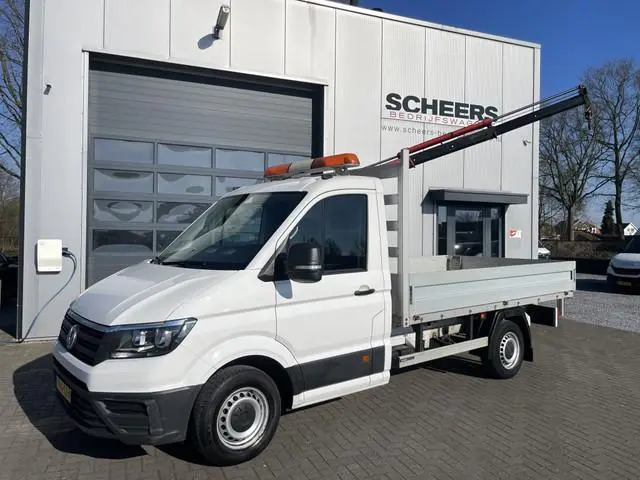 Volkswagen Crafter 2.0 TDI Pick-up met laadkraan