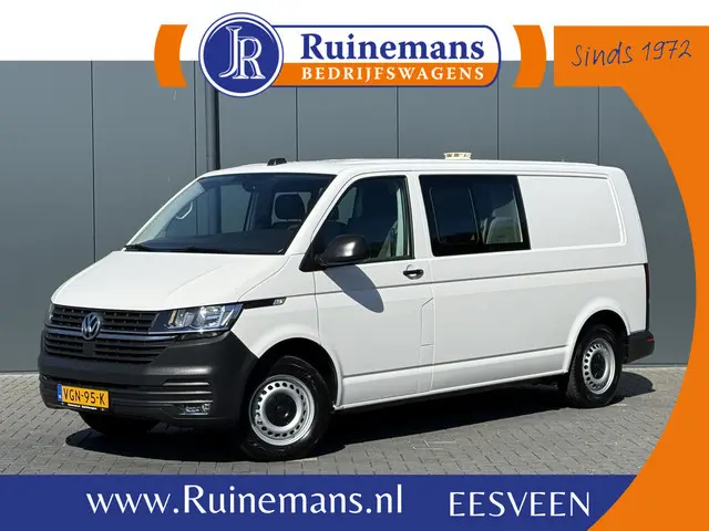 Volkswagen Transporter 2.0 TDI  / L2H1 / 6-PERS DUBBELE CABINE / ZEER NETJES / ACHTERKLEP / INRICHTI...