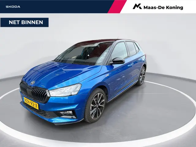 Skoda Fabia 1.0 TSI 115pk DSG Monte Carlo · Camera · Keyless · Apple/Android Car Play · Stoelverwarm...