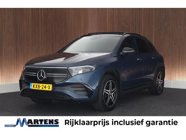Mercedes-Benz EQA 250 190pk AMG Line 67 kWh SOH 98% Trekhaak 360Camera Memory HUD Burmester Panorama...